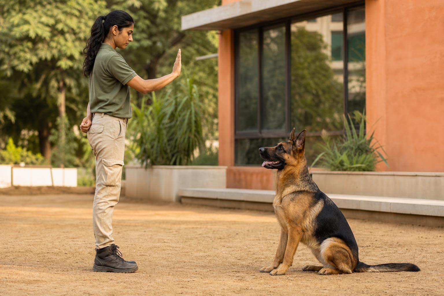 Basic Obedience Training — Dog Training Institute Noida