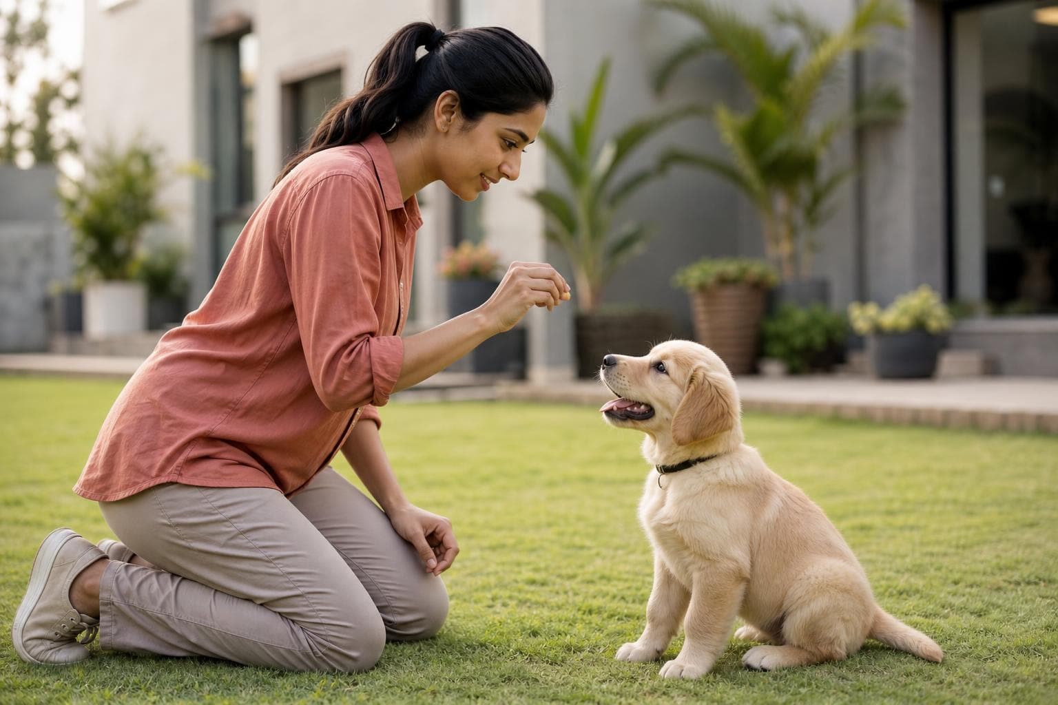 Puppy Training at Dog Training Institute Noida