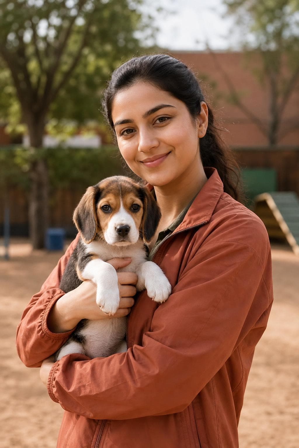 Priya Sharma, Puppy Program Lead at Dog Training Institute Noida